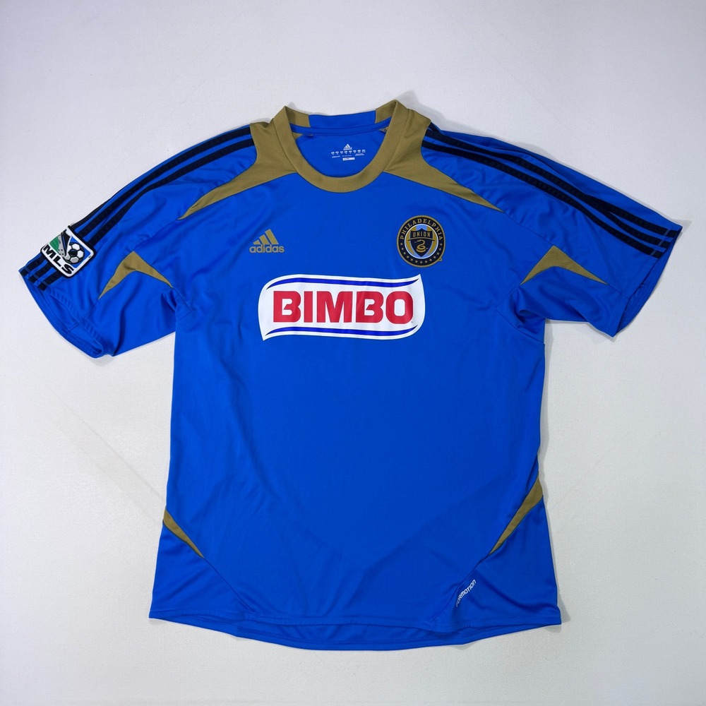 Adidas Philadelphia Union MLS Soccer Jersey Bimbo Men XL Logo 2011/12